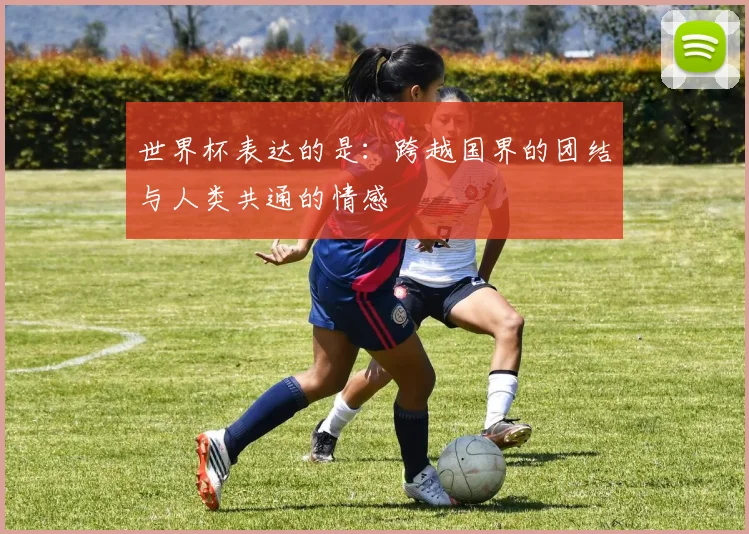 世界杯表达的是：跨越国界的团结与人类共通的情感