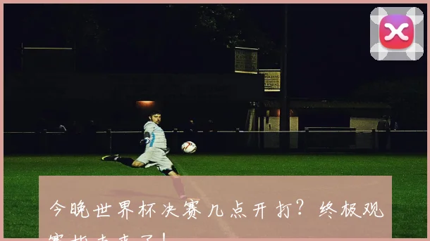 今晚世界杯决赛几点开打？终极观赛指南来了！