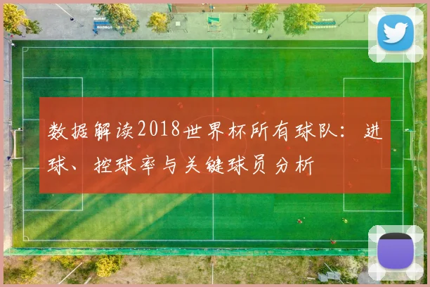 数据解读2018世界杯所有球队：进球、控球率与关键球员分析
