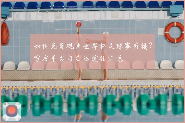 如何免费观看世界杯足球赛直播？官方平台与合法途径汇总